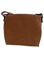 L.Credi Borsa a Tracolla Donna Pelle Marrone Casual