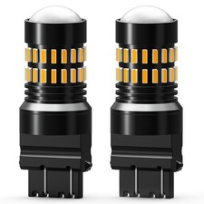2x Auxito Yellow Amber 3157 Led Dr Turn Signal Parking Light Blinker Corner Bulb