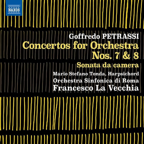 Audio Cd - Goffredo Petrassi - Cons For Orch Nos. 7-8 & Son Da Camera - Naxos --image