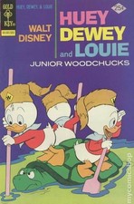 Huey Dewey and Louie Junior Woodchucks #31 VG 1975 Gold Key Stock Image