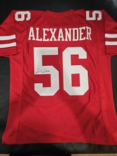 Kwon Alexander Autographed Red Pro Style Jersey - JSA W Auth