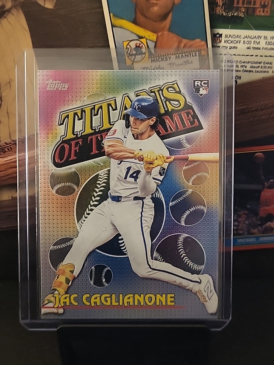 Topps Titans of the Game Jac Caglianone TOG-12 2026 Royals Rookie