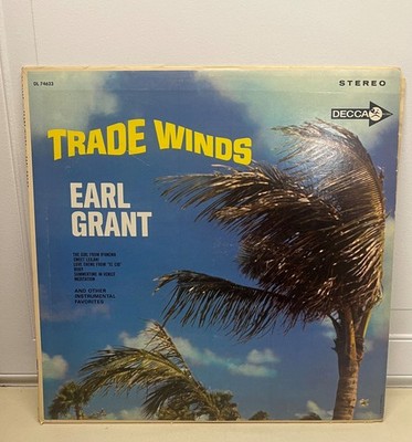 Vintage 1965 Earl Grant Trade Winds LP Decca Records DL 74623.