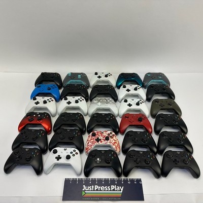Lot of 30 Broken Microsoft Xbox One Controllers As-Is For Parts or Repair