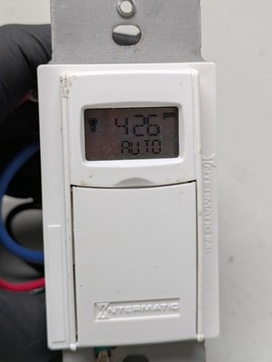 Intermatic 15 Amp 7-Day Indoor In-Wall Astronomic Digital Timer - No Wallpate
