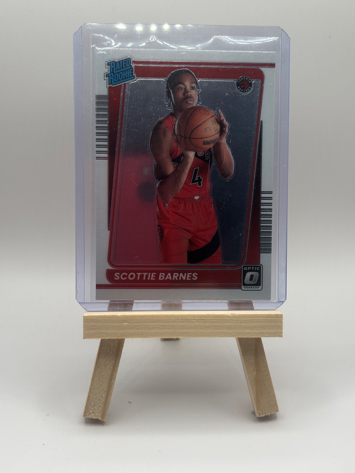 2021-22 Panini Donruss Optic - Rated Rookie Scottie Barnes #186 Holo Prizm (RC)