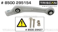 Triscan 8500295154 Lenker FüR RadaufhäNgung Querlenker Lenker FüR Audi