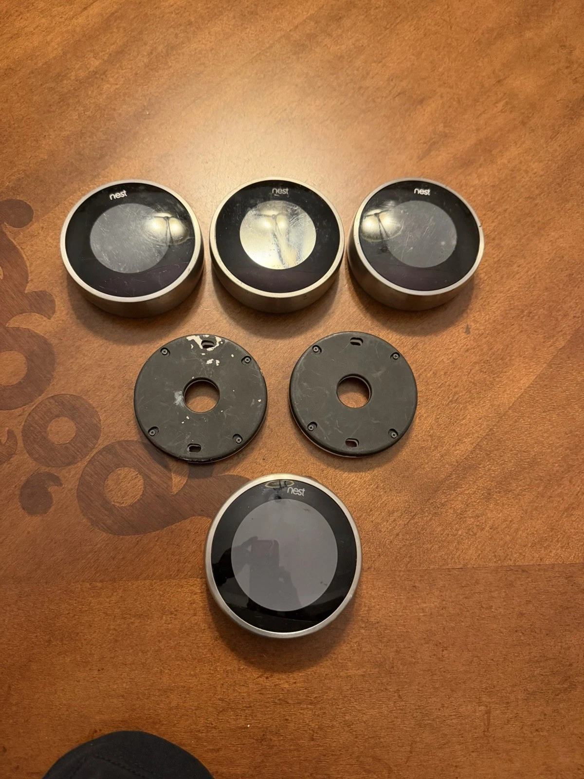 Lot of 4 Mixed Google Nest Thermostats