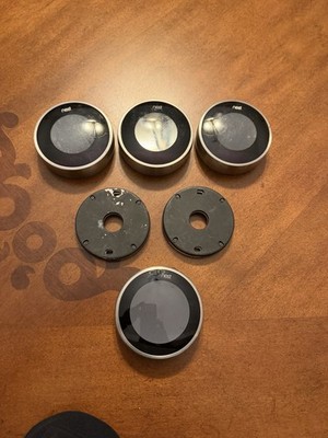 Lot of 4 Mixed Google Nest Thermostats