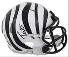 Tee Higgins Autographed Bengals  Speed Mini Helmet - Beckett W Hologram