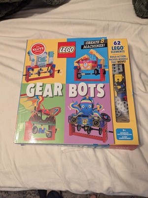 Klutz LEGO Gear Bots Kit Complete - Sealed Building Set (See Photos)