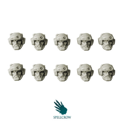 Shock Troops Helmets Guards Heads Bitz Spellcrow SPCB5217