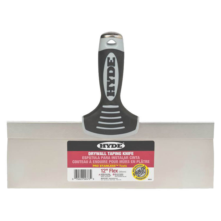 Hyde 09373 Pro Stainless Drywall Taping Knives, Steel, 12 Lgth eBay