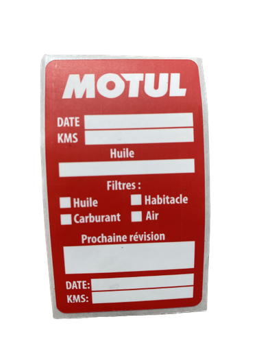 Étiquettes Adhésives Transmission D'huile Moteur (25 à 250 Pièces) Autocollant Couper Voiture Étiquette Entretien Moteur Véhicule