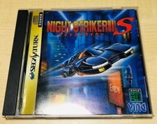Night Striker S VING Sega Saturn TAITO 1996 Video Game Import From Japan