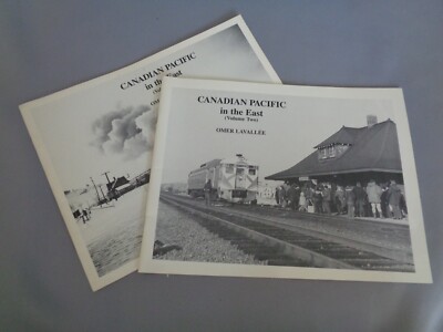 Canadian Pacific in the East Vol 1 und 2 von Omer Lavallee CP Railroad Canada Cal