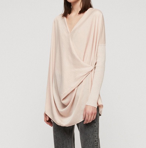 $180 ALL SAINTS Sweater Nude Pink 