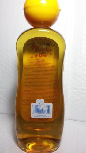 SHAMPOO BAMBINO RITOS DE ORO CAMOMILLA MANZANILLA 23,6 FL OZ 700 ML FORMATO GRANDE - Foto 4 di 5