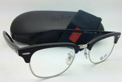 New Ray-Ban Reading Glasses RB 5154 2000 51-21 145 Black & Silver