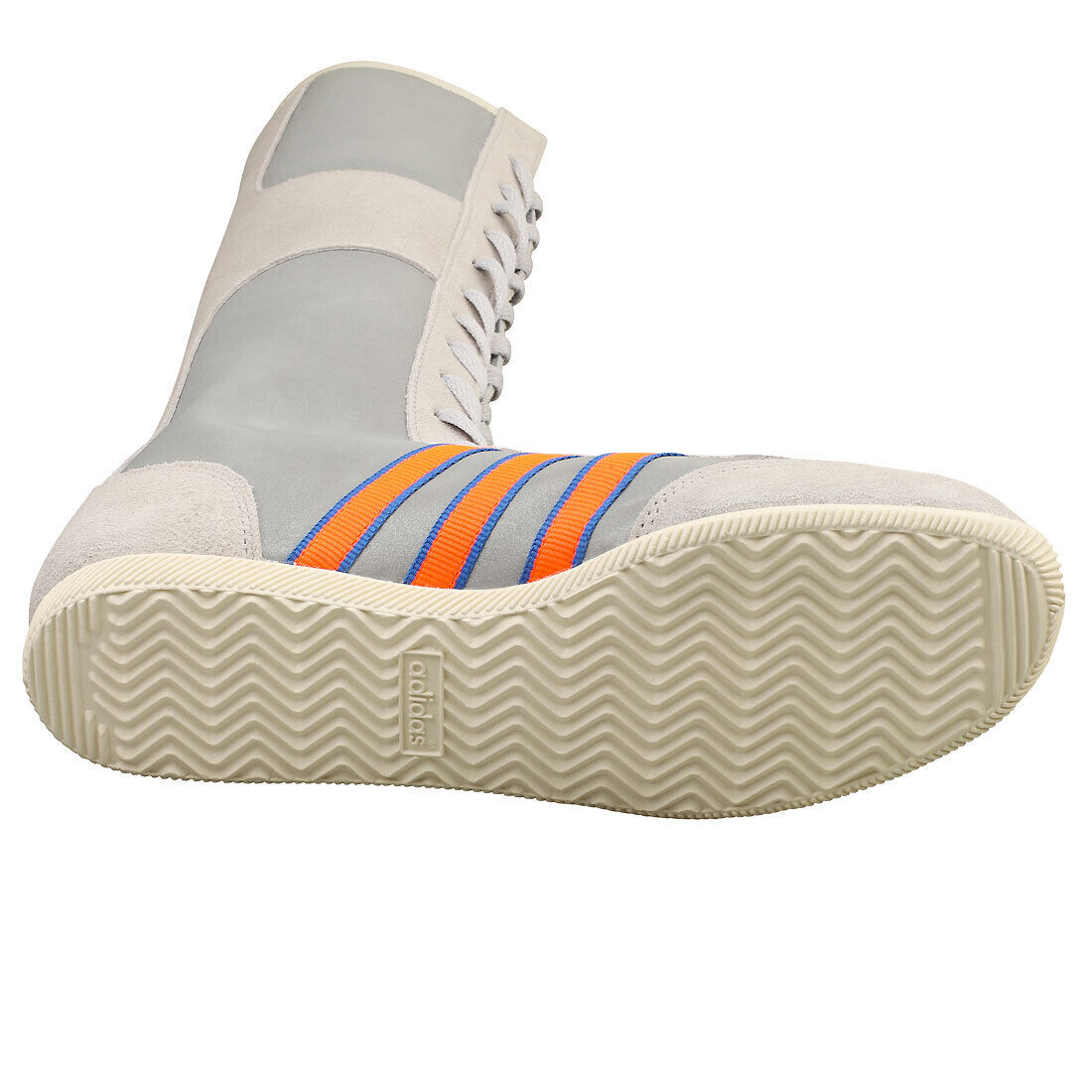 adidas Japan Vh Womens Knee High Sneakers in Silver Orange adidas Japan Vh Womens Knee High Sneakers in Silver Orange