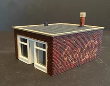 HO Scale Commercial Small Single Story Building Model Kit 1:87 Scale Kit
