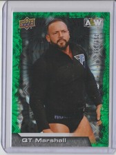 2022 Upper Deck AEW ALL ELITE Wrestling QT Marshall #351/399 Green Pyro Parallel