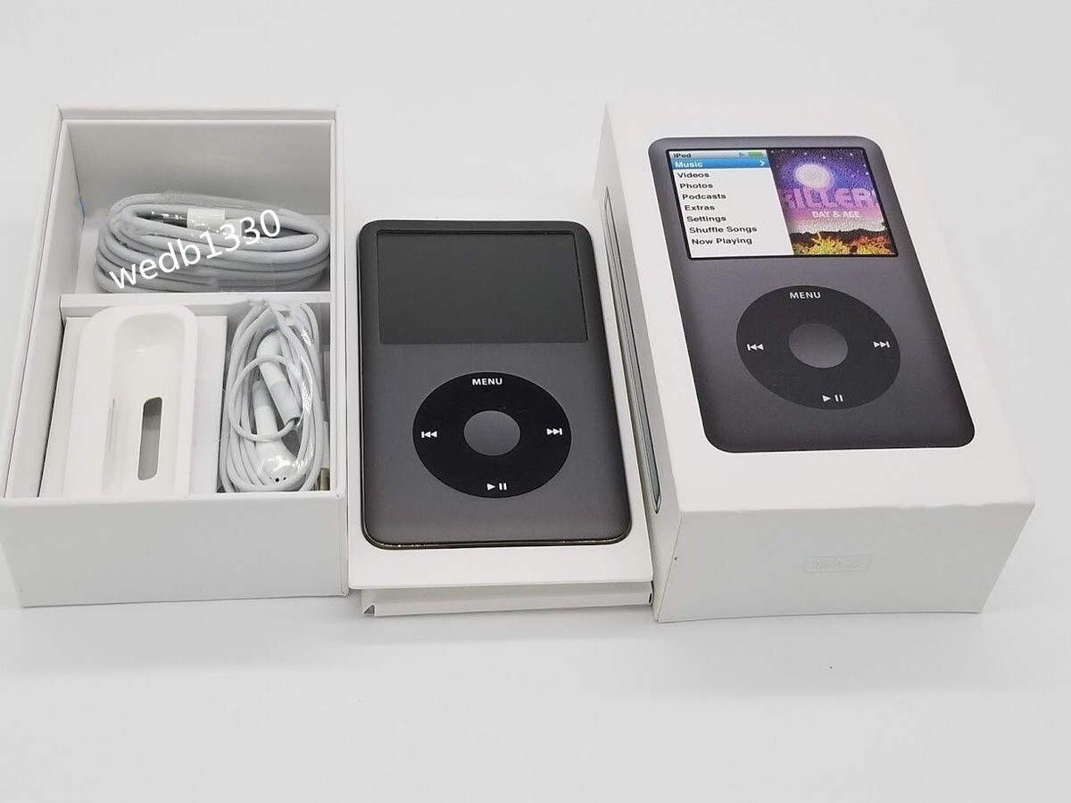 3/18まで！Apple iPod Classic 120GB NEW Apple iPod Classic Black (120GB) MP3 Player Sealed -Best