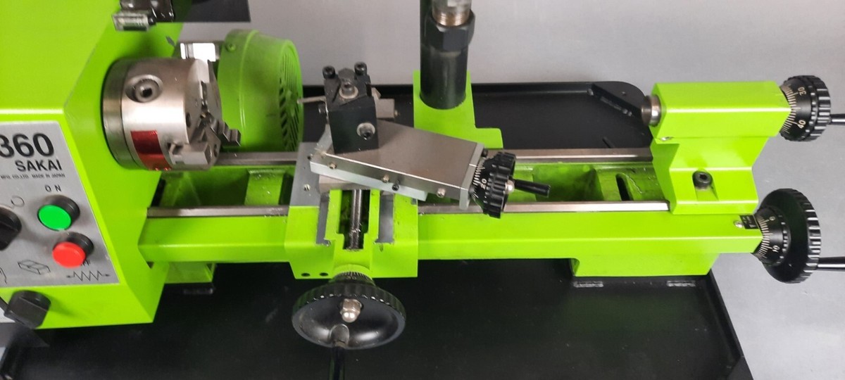 Sakai Mini Lathe ML-360 Complete + Milling Attachment MA-360 Sakai Mini Lathe ML-360 Complete + Milling Attachment MA-360
