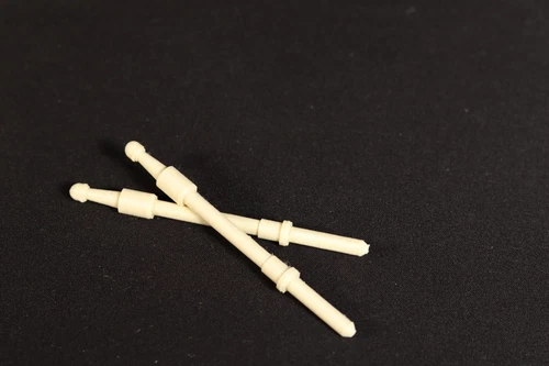 (2) STAR WARS Kenner Hasbro Republic Gunship LAAT Front Chin Guns - Nose Cannons