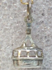 Venezuela 900 Silver Charm Cable Car Vintage South America Aerial Lift Souvenir