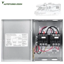50 Amp Transfer Switch RV Automatic Transfer Switch for RV Speedboats Home Stand