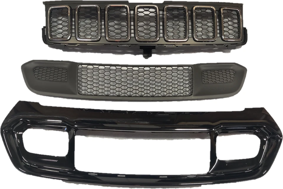 Cubierta de parachoques delantero para Jeep Grand Cherokee 2016-2022 Foto 4 de 4