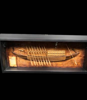 A Very Unique piece of Khufu Ship the first pharaoh to build a pyramid at Giza