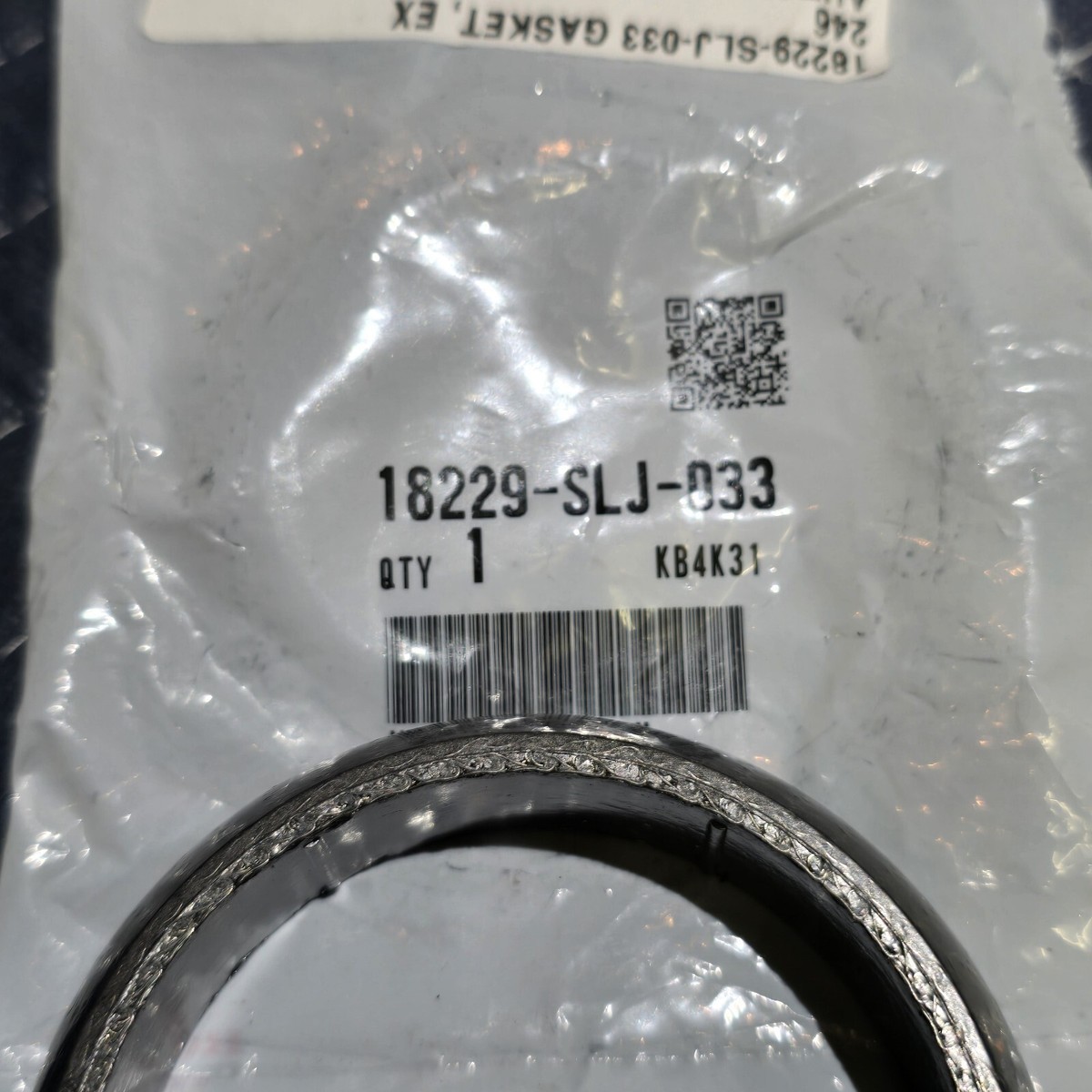 New Genuine Honda Converter & Pipe Gasket 18229SLJ033 OEM | eBay