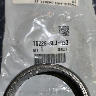 New Genuine Honda Converter & Pipe Gasket 18229SLJ033 OEM | eBay