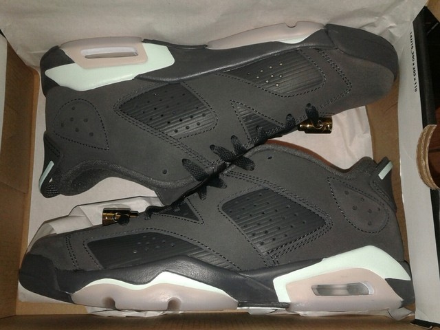 Nike Air Jordan 6 Retro Low GG DS 768878-015 Anthracite/Anthracite Size 6.5Y | eBay
