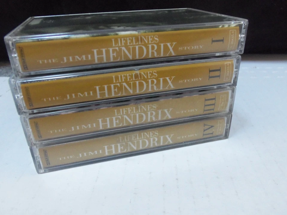 Lifelines The Jimi Hendrix Story Reprise 1990 4 Cassette Box Set - Image 4 of 4