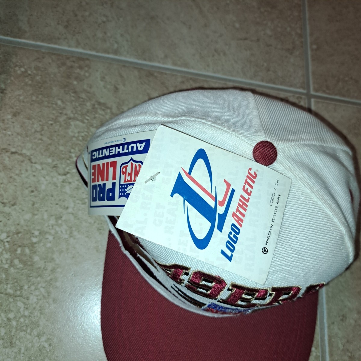 Vintage 90s San Francisco 49ers Diamond Snapback Hat Cap Logo