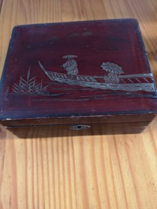 Antique Chinese Lacquered Box