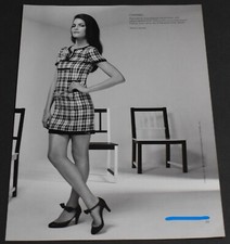 2007 Print Ad Sexy Heels Long Legs Lady Brunette Dress Chanel Feminine Beauty TL