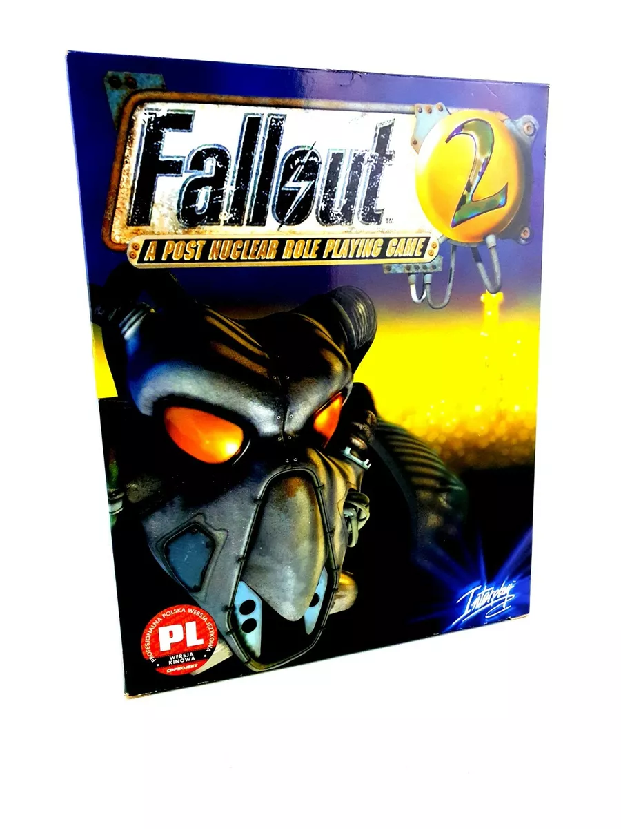 Fallout 2 Big Box, Reference Manual & DVD's, Vintage 1998 **Ultra Rare**!!