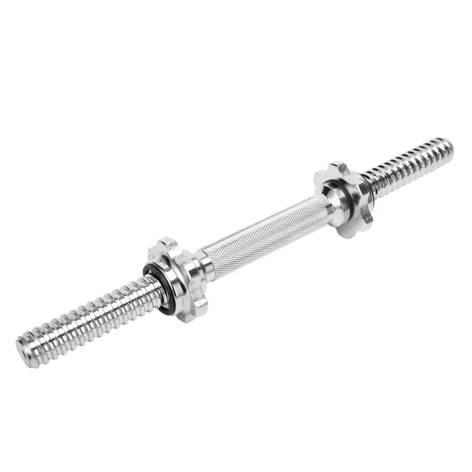 Manillar con mancuerna Bollinger 14" con collares de tornillo para placas de peso estándar de 1" Foto 3 de 4