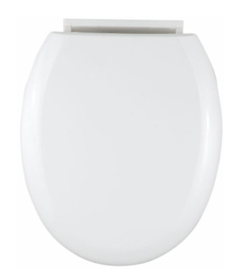   WC-Sitz Krabi - Rückbrettbefestigung, MDF, weiß