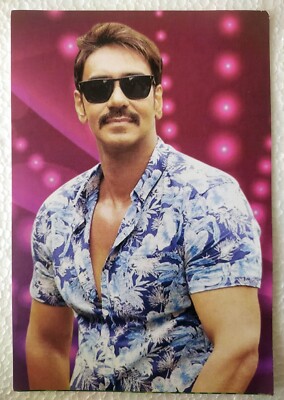 Bollywood Schauspieler Ajay Devgan Ajay Devgn seltene Original Postkarte Post...