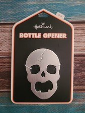 Hallmark Apribottiglie Halloween Teschio Trucco o Trattamento NUOVO *SPEDIZIONE VELOCE 