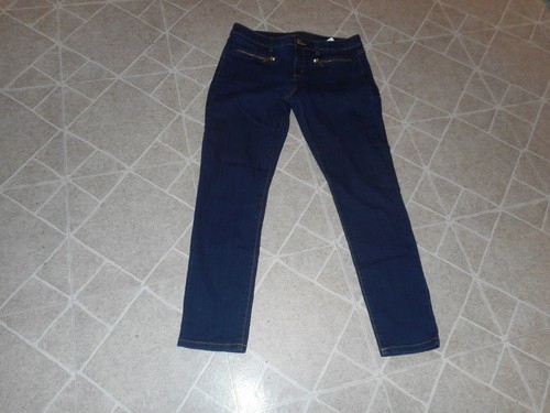 size 8 jeans in inches