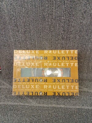 Vintage Deluxe Roulette Set | eBay