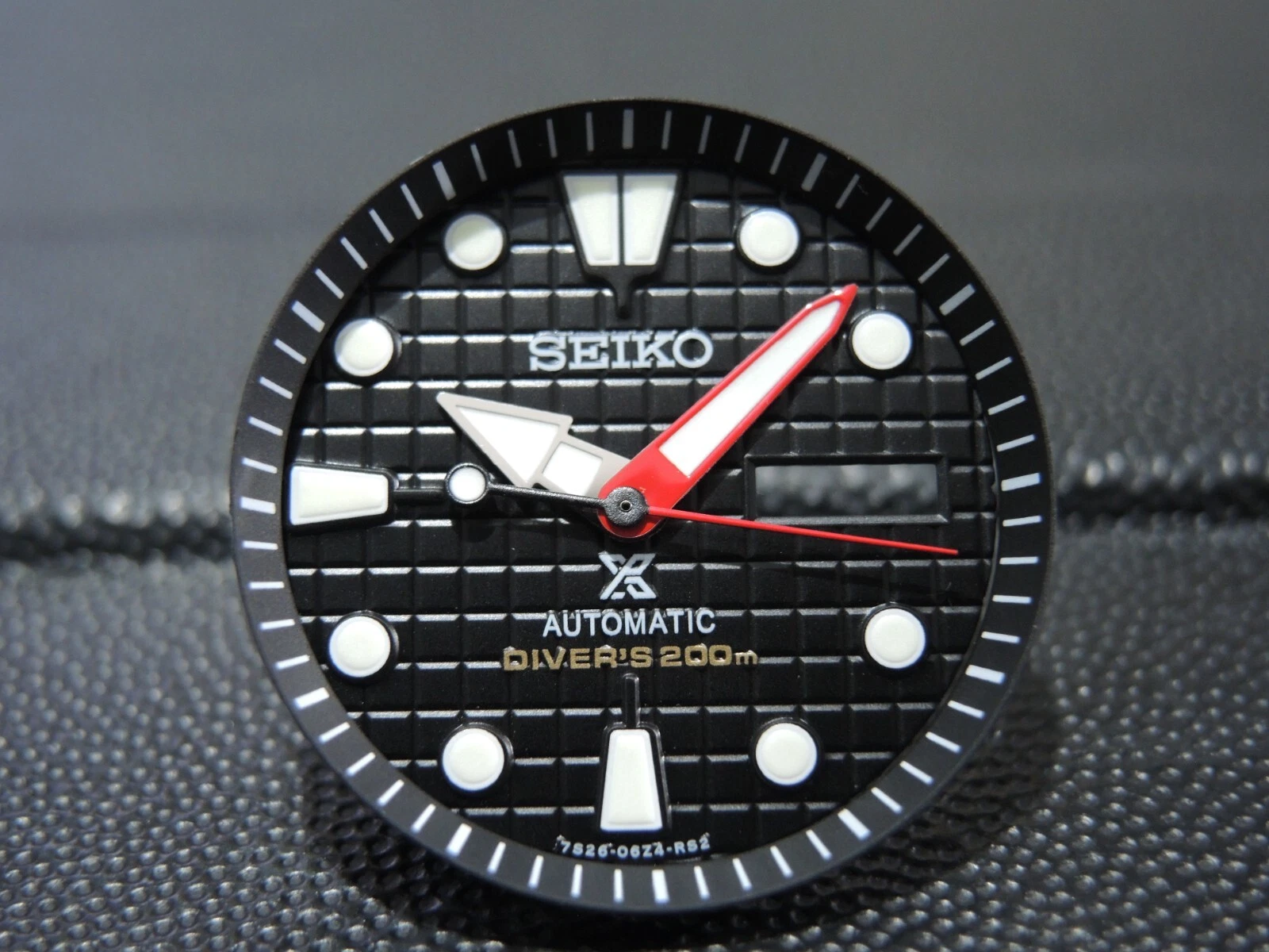 NEW BLACK KING TURTLE Prospex WAFFLE DIAL, M.T.,HANDS DIVERS SKX007 /NH36 /4R36 