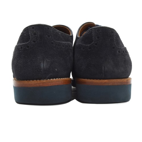 PRIME SHOES Schuhe Gr 7 PS Ferrara Blau Blue Veloursleder Suede Handmade Collec - Bild 5 von 12
