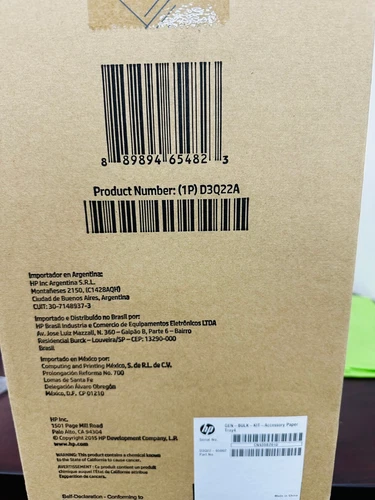 HP Pagewide Pro 2x500-sheet Paper Tray and Stand P0V04A